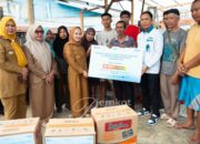 20 Kios Hangus, Wali Kota Palopo Tinjau Lokasi dan Beri Santunan