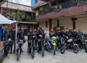 Ketua IMI Sidrap Wasianto Lepas Rombongan Touring Promosikan Potensi Wisata ke Toraja