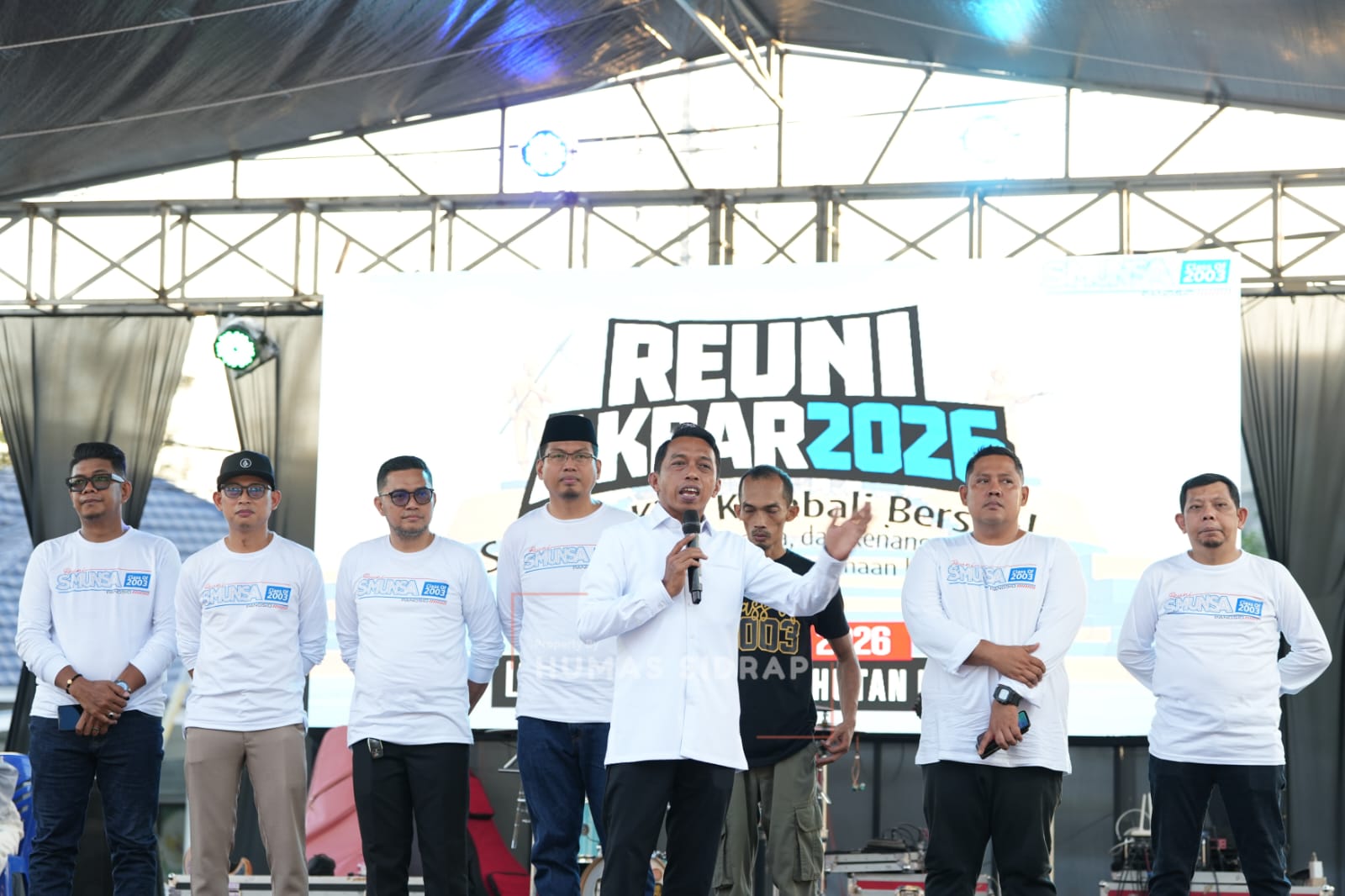 Hadiri Reuni SMA 467, Bupati Syaharuddin Ajak Alumni Terus Tebar Kebaikan