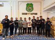 Dampingi DPD I AMPI Sulsel Temui Bupati Sidrap, IJ Harap Pengurus Baru Bersinergi