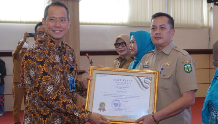 Pemkab Luwu Raih Penghargaan Dukungan Pelaksanaan Program Makan Bergizi Gratis 3B