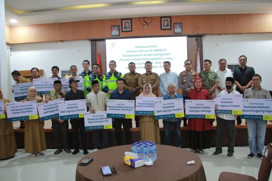 Percepat Pembangunan Infrastruktur Desa, Pemkab Luwu Gandeng PT Masmindo Dwi Area