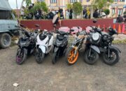 Resahkan Warga Desa Mallari, Polisi Bubarkan Balap Liar dan Sita Delapan Motor