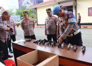 Tingkatkan Pengawasan Internal, Kapolres Palopo Pimpin Pemeriksaan Senjata Api Anggota