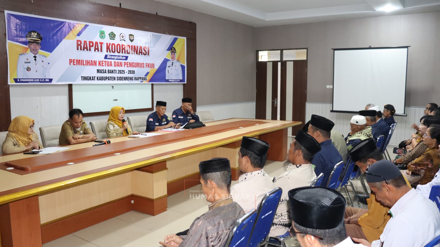 Sairing Resmi Terpilih Jadi Ketua FKUB Kabupaten Sidrap Periode 2025–2030