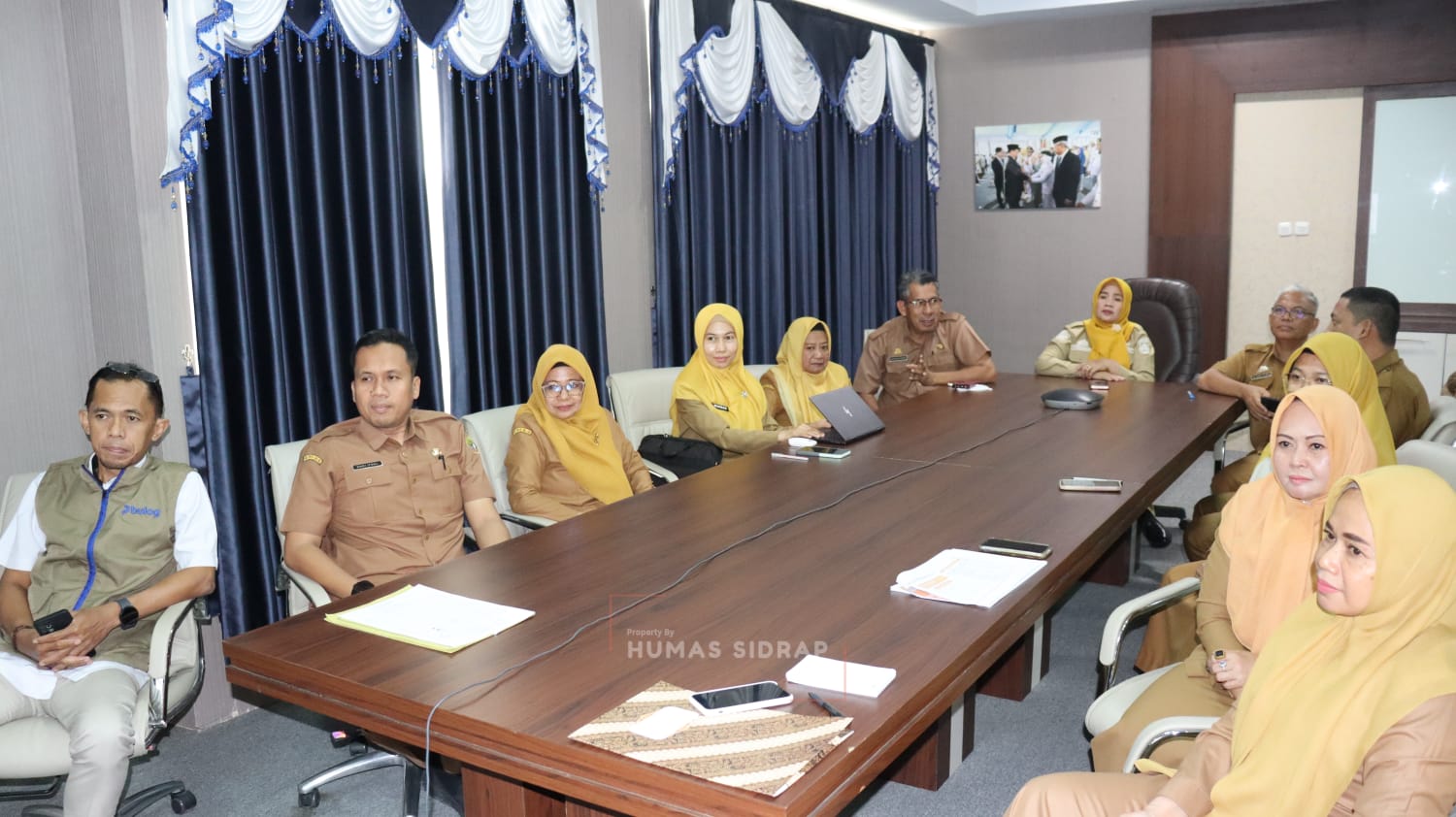 Ikuti Rakor Mendagri, Wabup Sidrap Pastikan Kesiapan Daerah Hadapi Lebaran