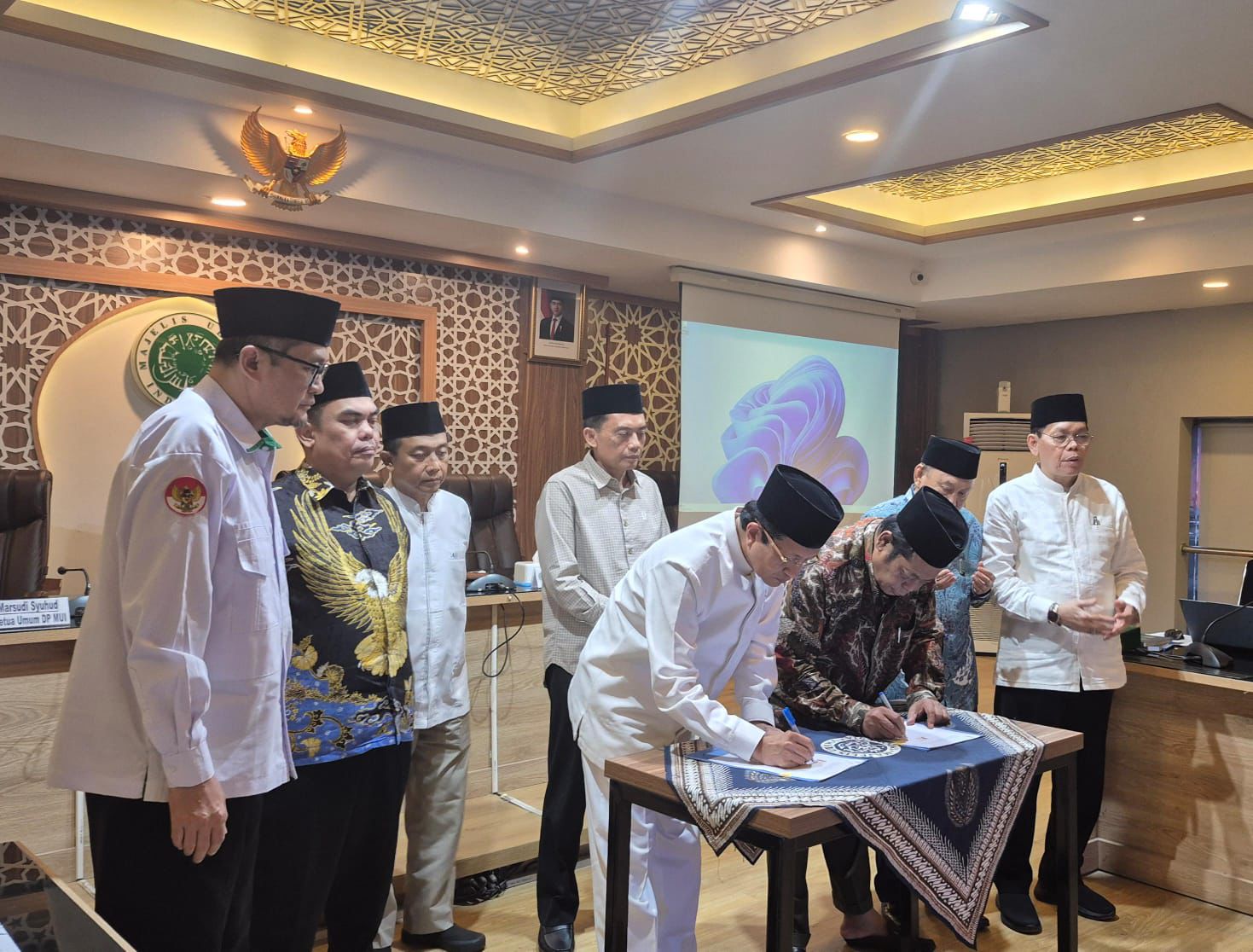 Jelang Lebaran, Kemenag dan MUI Teken Kerja Sama Penguatan Penegakan Hukum Keagamaan