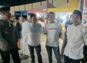 Amankan Gebyar Ramadhan FLOZHA, Kapolsek Baranti Sampaikan Imbauan Kamtibmas