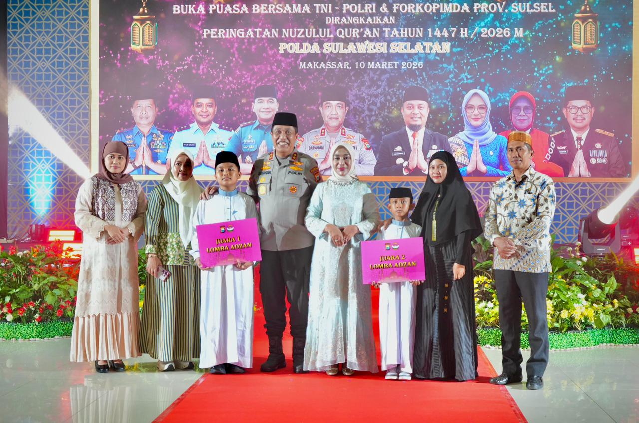 Santri TPQ Al-Ikhlas Polres Sidrap Borong Juara Lomba Azan Tingkat Provinsi