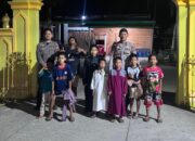 Antisipasi Gangguan Kamtibmas, Polisi Patroli Ketat di Area Parkir Masjid Pitu Riase