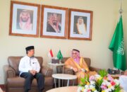 Bertemu Dubes Arab Saudi, Gubernur Sulsel Harap Konflik Timur Tengah Segera Berakhir