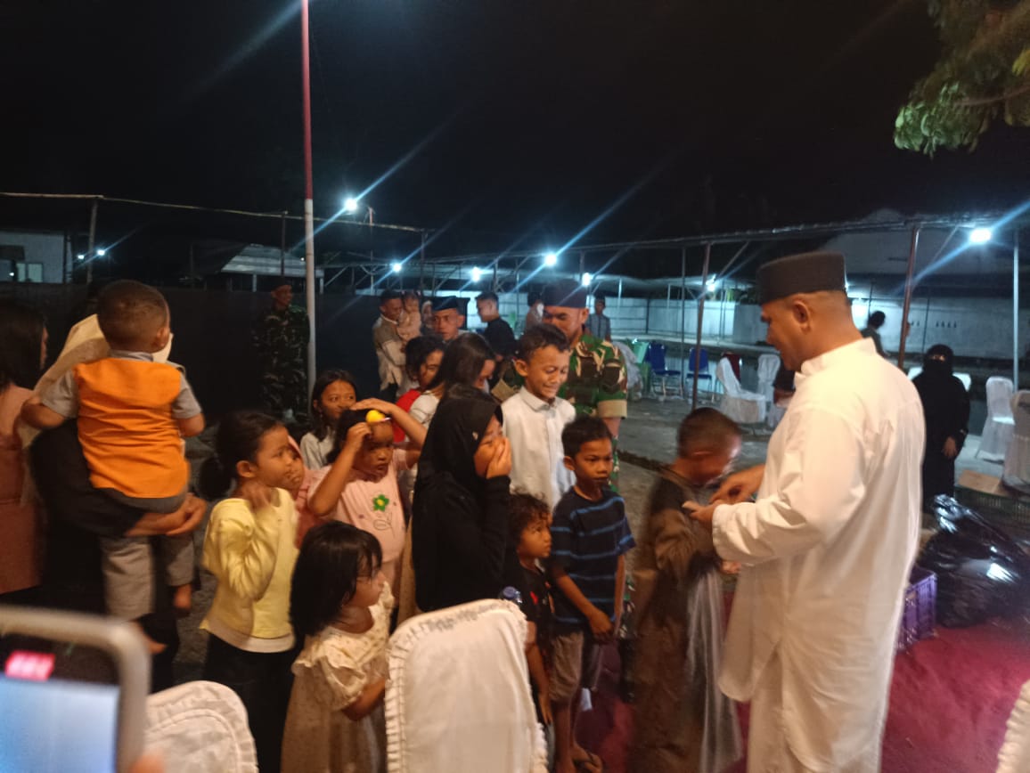 Dandim 1420 Sidrap Berbagi Berkah Ramadan, Tebar Kepedulian dalam Nuansa Penuh Hikmah