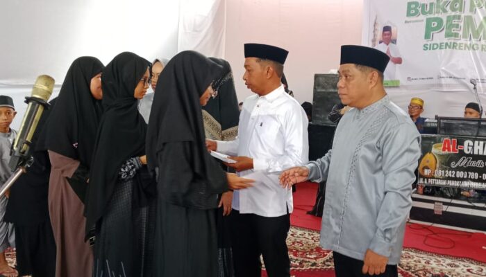 Pengusaha Sukses Sidrap Ilham Djunaidi Gelar Buka Puasa Bersama Anak Yatim