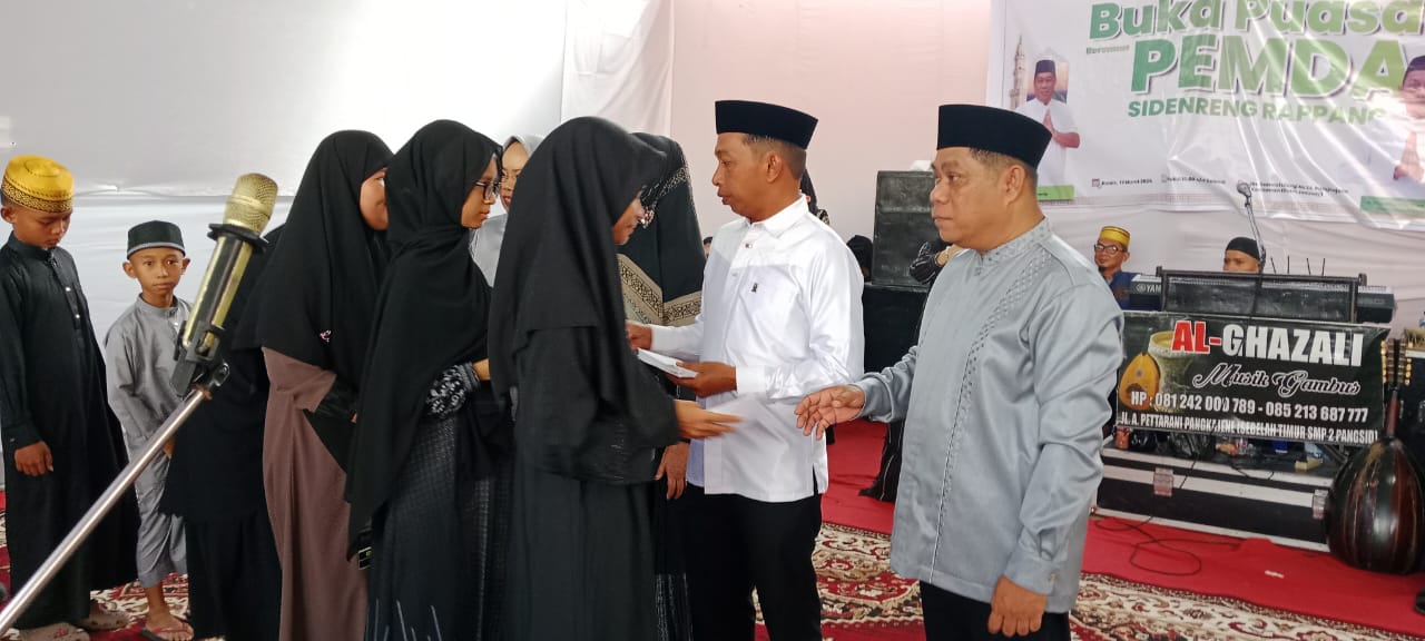 Pengusaha Sukses Sidrap Ilham Djunaidi Gelar Buka Puasa Bersama Anak Yatim