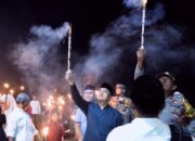 Sambut 1 Syawal 1447 H, Pj Sekda Luwu Lepas Rombongan Pawai Obor Belopa