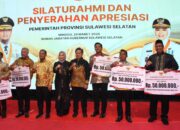 Sidrap Borong Prestasi, Dua Penghargaan Bergengsi Disabet Langsung dari Gubernur Sulsel