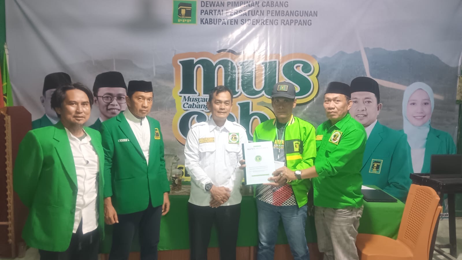 Ikuti Muscab Serentak se-Sulsel, PPP Sidrap Tetapkan Lima Formatur Kepengurusan