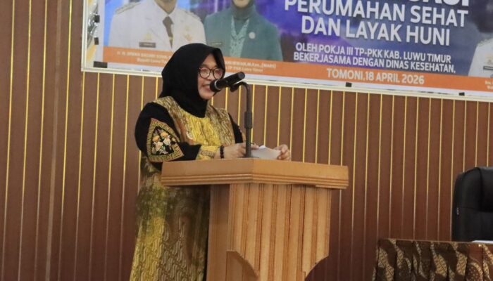 Dorong Kesadaran Lingkungan, TP-PKK Luwu Timur Gelar Sosialisasi Perumahan Sehat