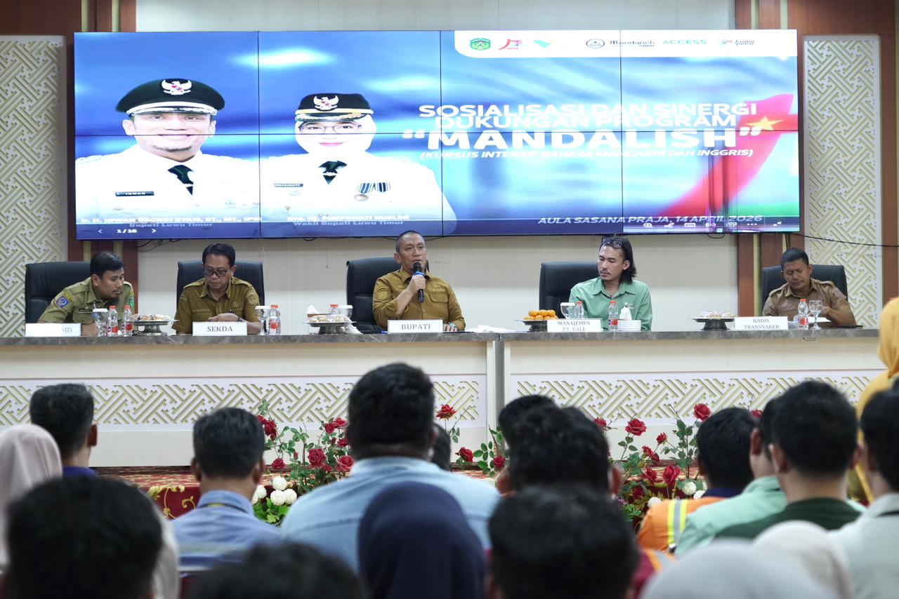 Siapkan SDM Unggul, Pemkab Luwu Timur Gelar Sosialisasi Program Mandalish