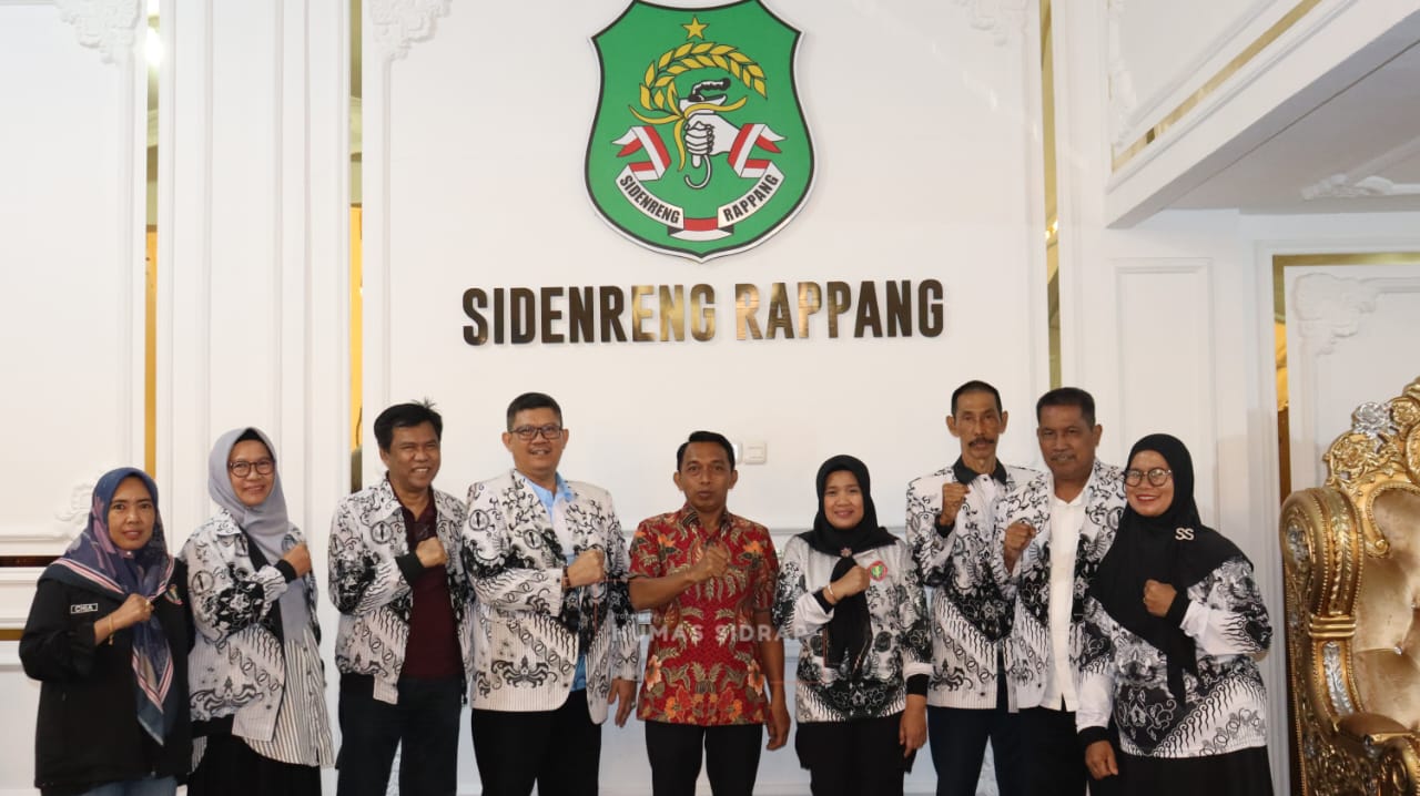 Ketua PGRI Sulsel Tinjau Persiapan Porsenijar di Sidrap