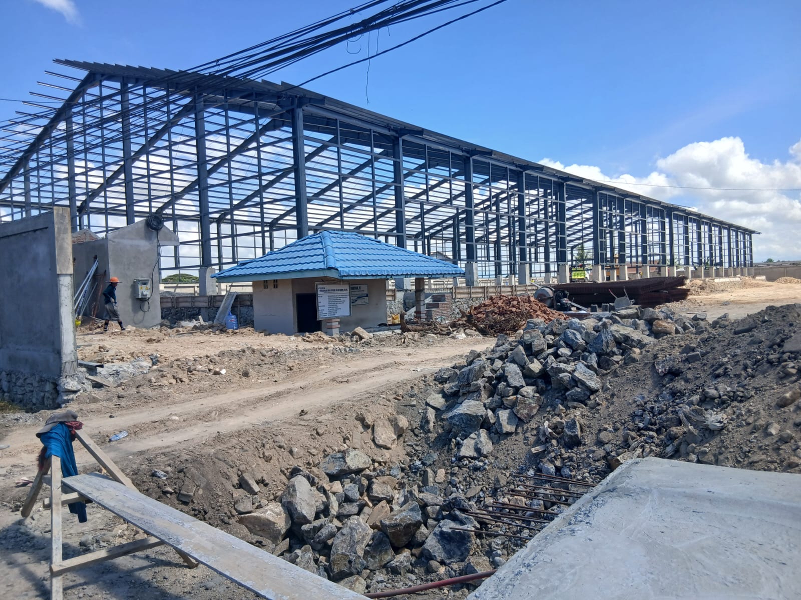 Diduga Tak Kantongi Izin Resmi, Proyek Gudang Bulog Sidrap Terus Berjalan