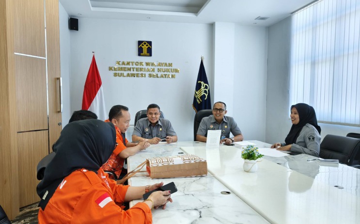 Pastikan Kesiapan Administrasi, PGR Sulsel Konsultasi Legalitas di Kanwil Kemenkum