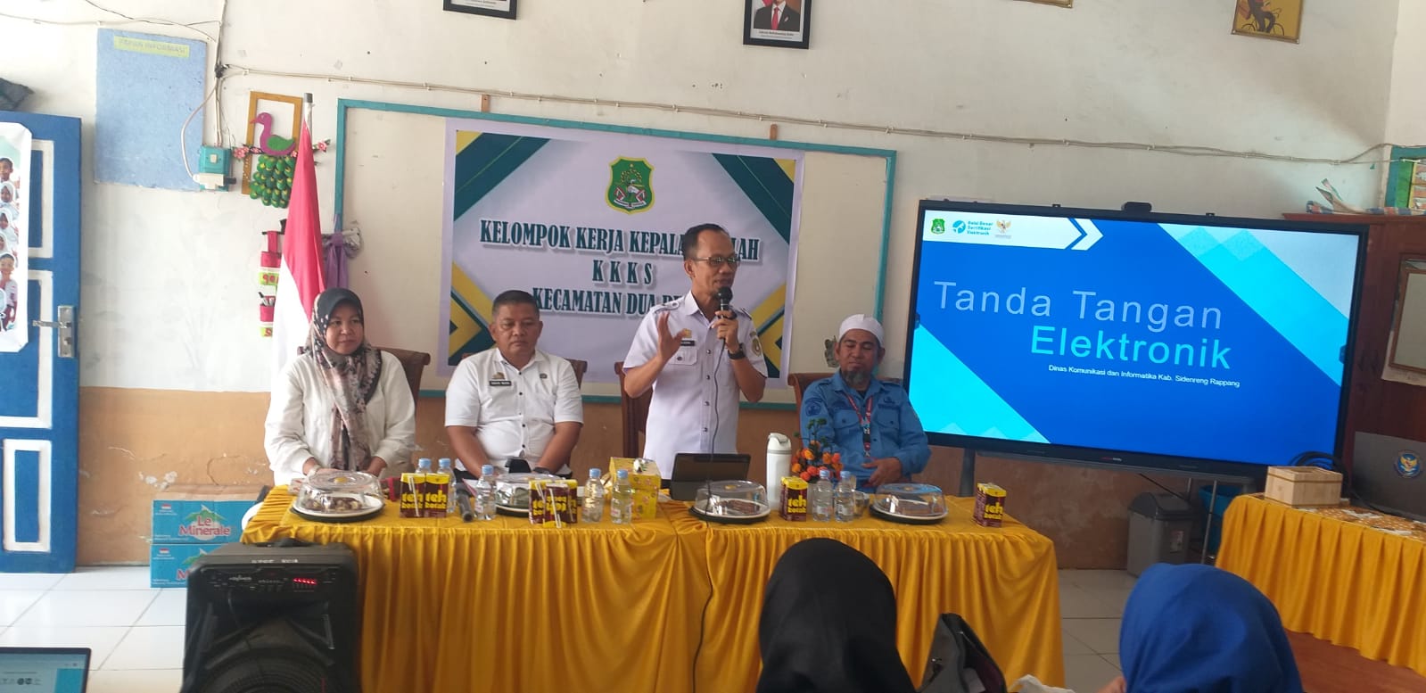 Sinergi Kominfo Sidrap dan K3S Dua Pitue Percepat Transformasi Digital di Sekolah
