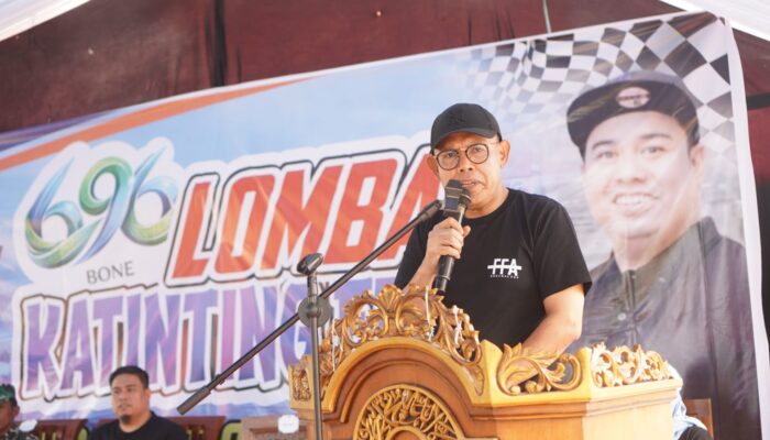 Buka Lomba Katinting di Mare, Wabup Bone Dorong Peningkatan Ekonomi UMKM
