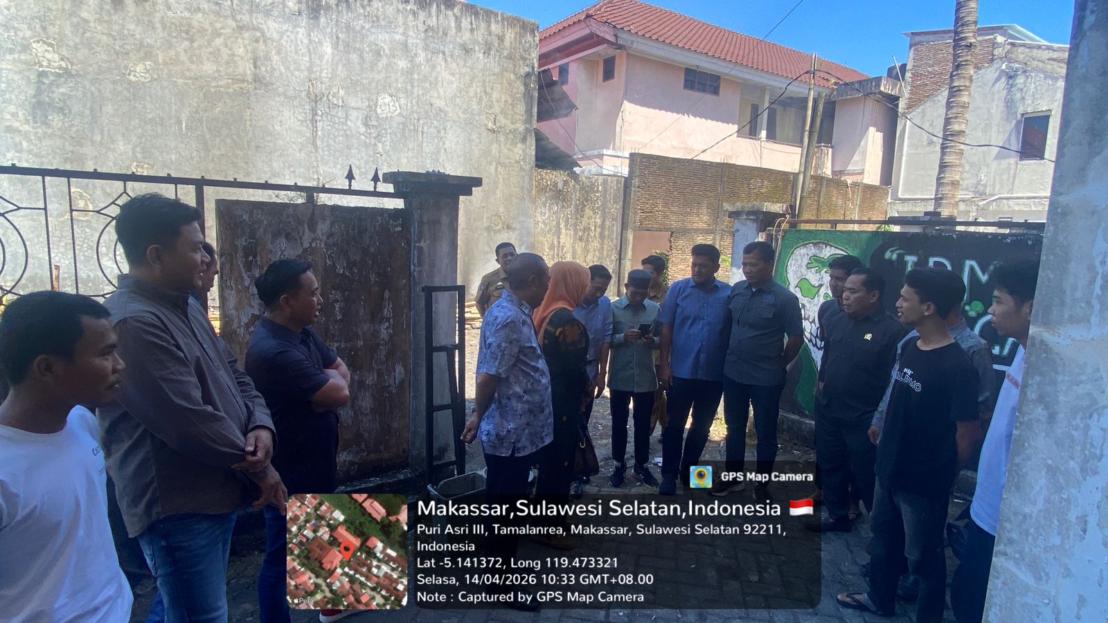 Kunker ke Makassar, Komisi III DPRD Sidrap Temukan Asrama Mahasiswa Nyaris Roboh