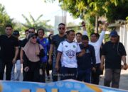 Ribuan Peserta Ramaikan Jalan Sehat Milad FISIP Universitas Muhammadiyah Rappang