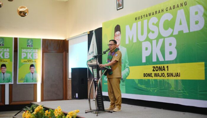 Hadiri Muscab PKB Bone, Wabup Ingatkan Kader Jangan Lupakan Janji kepada Masyarakat