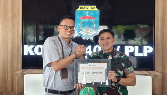 Lapor SPT 100 Persen Tepat Waktu, Kodim 1403 Palopo Raih Penghargaan KPP Pratama