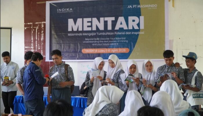 Dukung SDGs Pendidikan, PT Masmindo Dwi Area dan Indika Foundation Berbagi Inspirasi