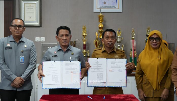 Lindungi Produk Lokal, Pemkab Sidrap dan Kanwil Kemenkum Sulsel Teken MoU Kekayaan Intelektual