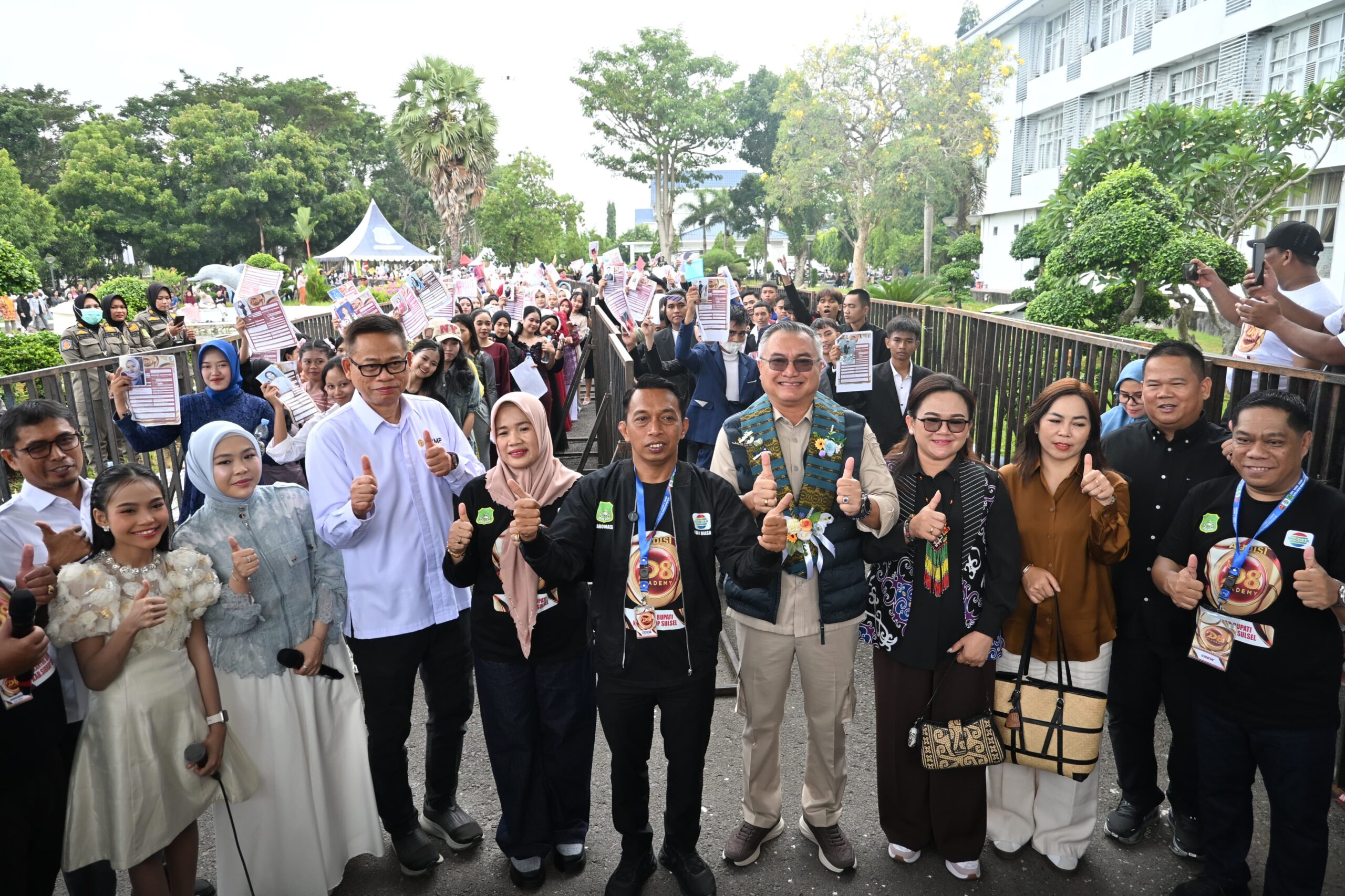Ratusan Peserta Ikuti Audisi DA8 di Sidrap