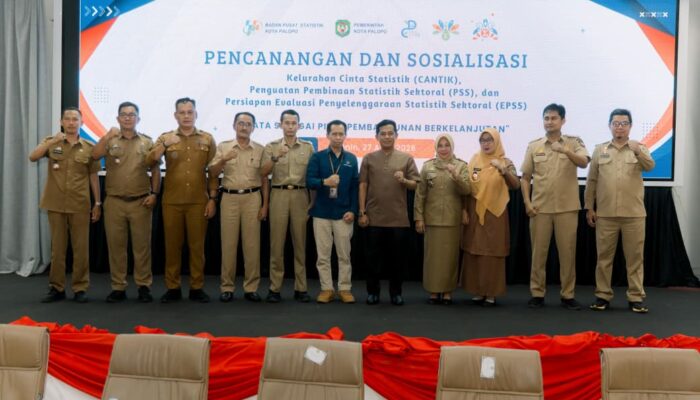 Dorong Pembangunan Berbasis Data, BPS dan Pemkot Palopo Canangkan Program Kelurahan ‘Cantik’
