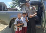 Aksi Humanis Personel Polsek Pitu Riase, Beri Tumpangan Pulang Pelajar SD