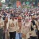 Ribuan Warga Padati Jalur Dua Masamba Ikuti Jalan Sehat HUT ke-27 Luwu Utara