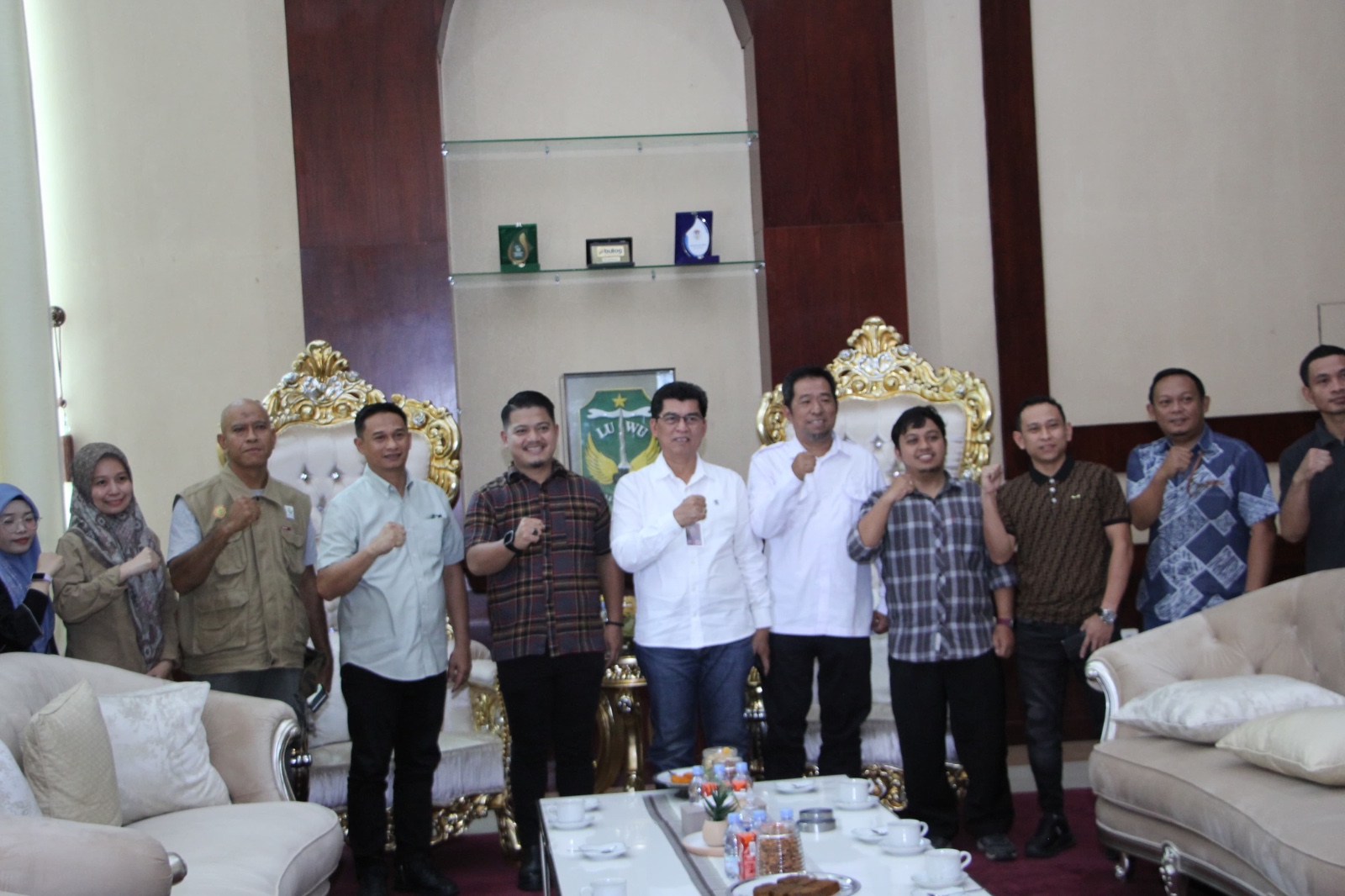 Terima Kunjungan Kepala Balai, Wabup Luwu Bahas Program Pencetakan Sawah