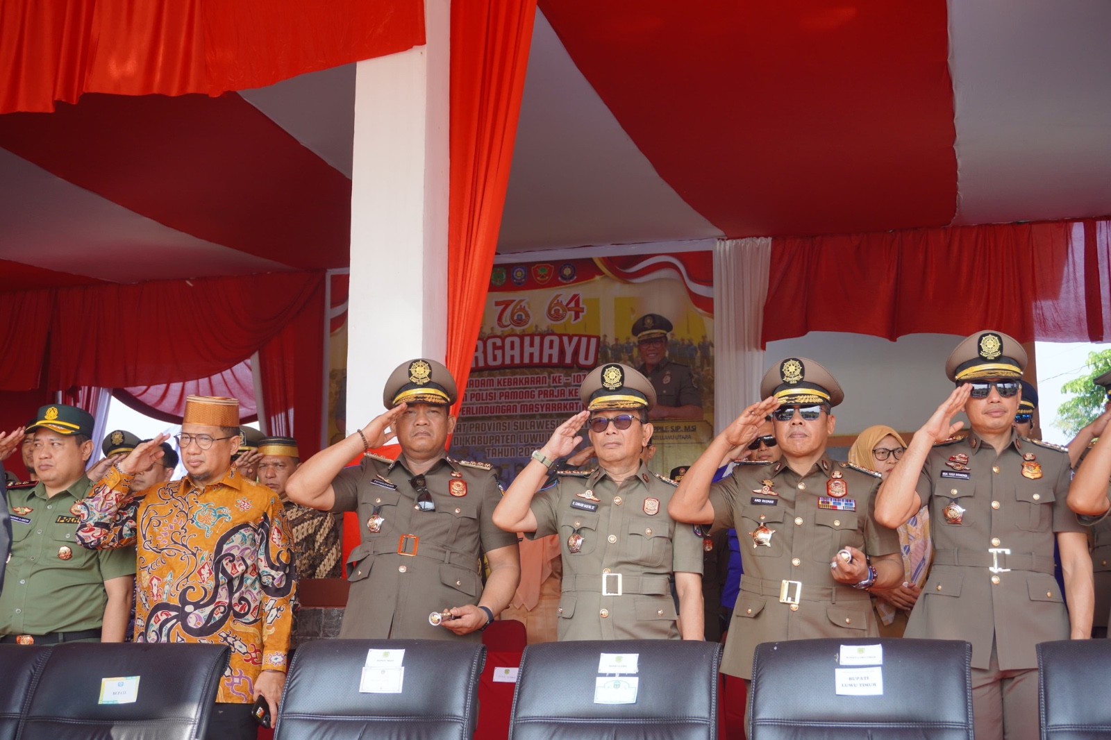 Pemkab Luwu Berkomitmen Tingkatkan Profesionalisme Satpol PP dan Damkar