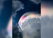 Viral Awan Iridesensi Berwarna-Warni di Bogor, BMKG Pastikan Bukan Tanda Bencana