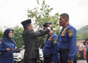 Semangat Baru Damkar Palopo, Kadis dan Sekdis Resmi Kenakan Baret Biru