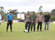 Buka Bupati Cup I, Sekda Lutim: Jaga Sportivitas