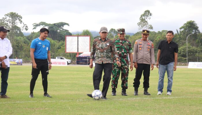 Buka Bupati Cup I, Sekda Lutim: Jaga Sportivitas