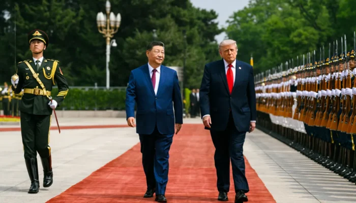 Penuh Seremoni, Hasil Pertemuan Trump dan Xi Jinping Masih Menggantung