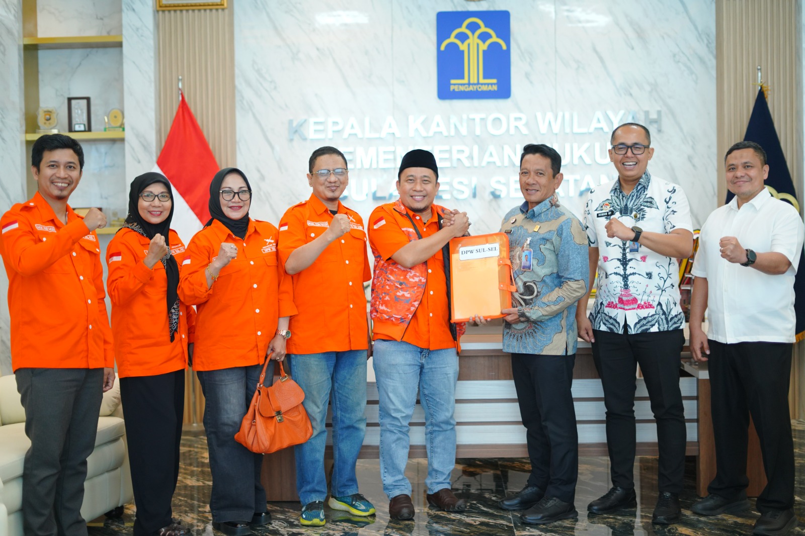 Usung Legalitas Nasional, PGR Sulsel Resmi Ajukan SKT ke Kemenkum