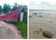 Puting Beliung Terjang Pesisir Bonepute, Rumah dan Perahu Nelayan Hancur