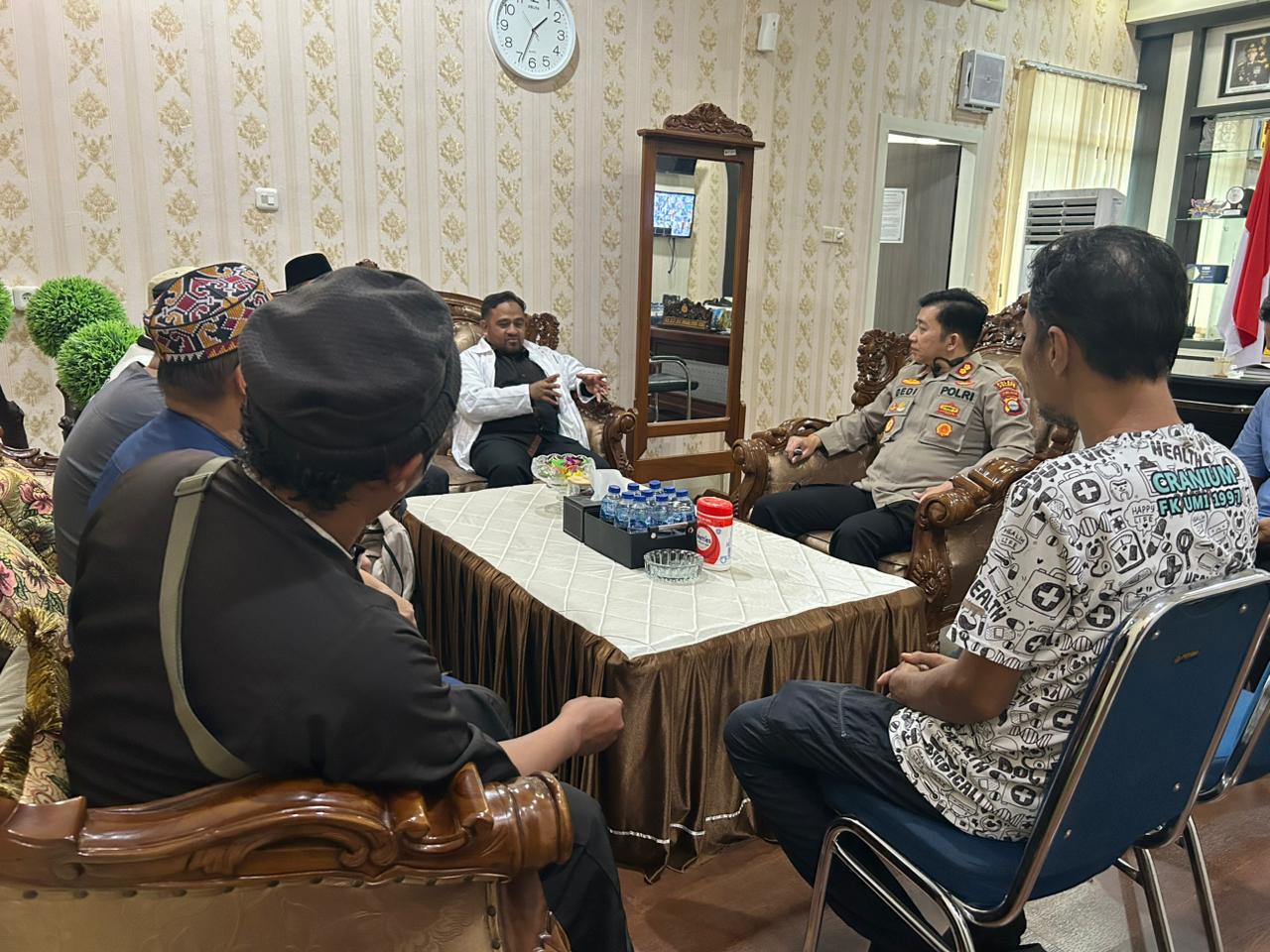 Terima Kunjungan FUIB, Kapolres Palopo Pastikan Kasus Imam Masjid Diusut Tuntas