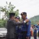 Apel Pembaretan Damkar Palopo, Kadis dan Sekdis Kenakan Baret Biru