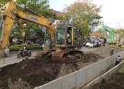 Atasi Genangan Air, Drainase Sepanjang 1,8 Kilometer di Jalan Aroepala Mulai Dibenahi